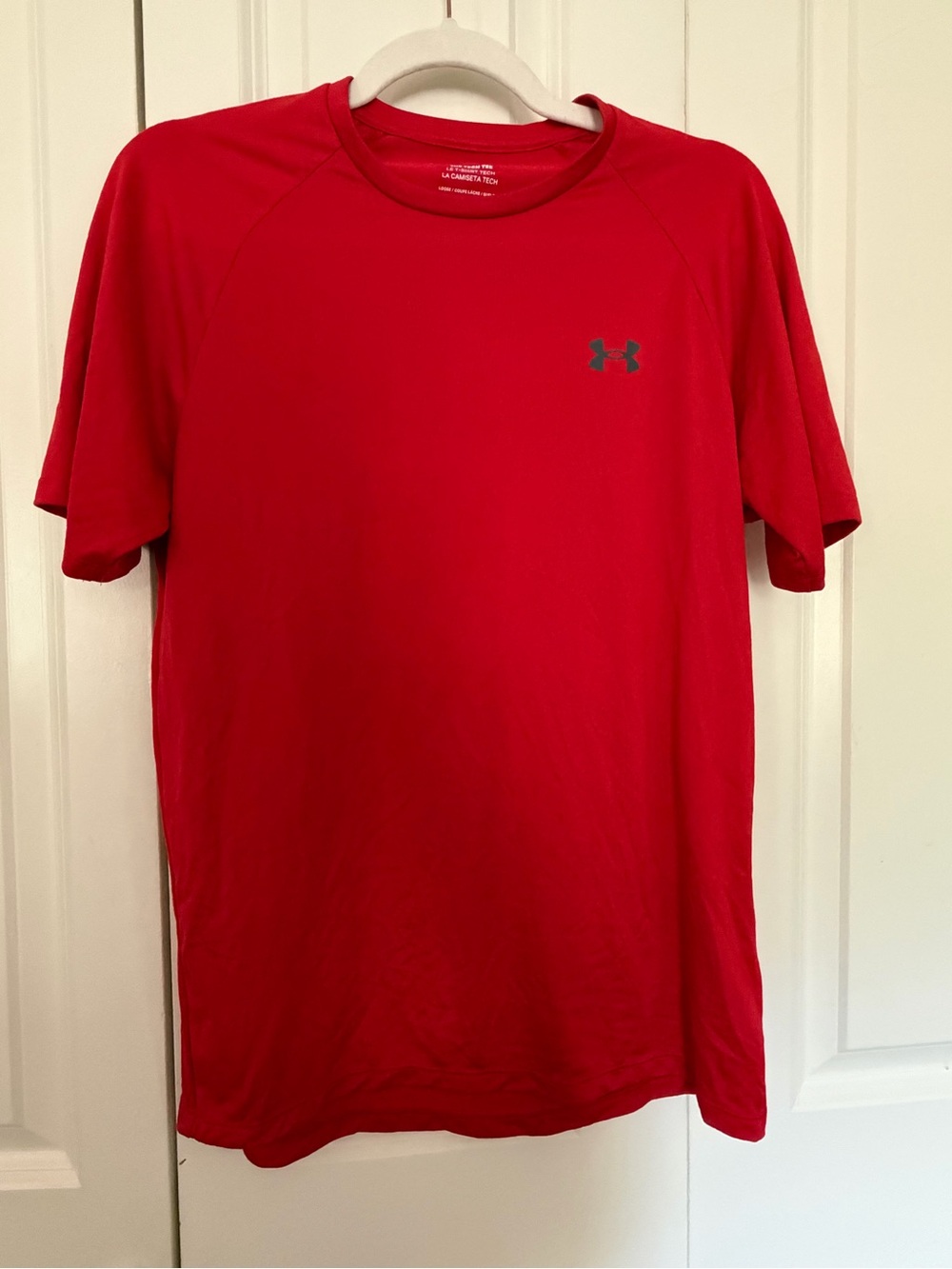 Under Armour Men’s Red Athletic Short-Sleeve Tech Tee